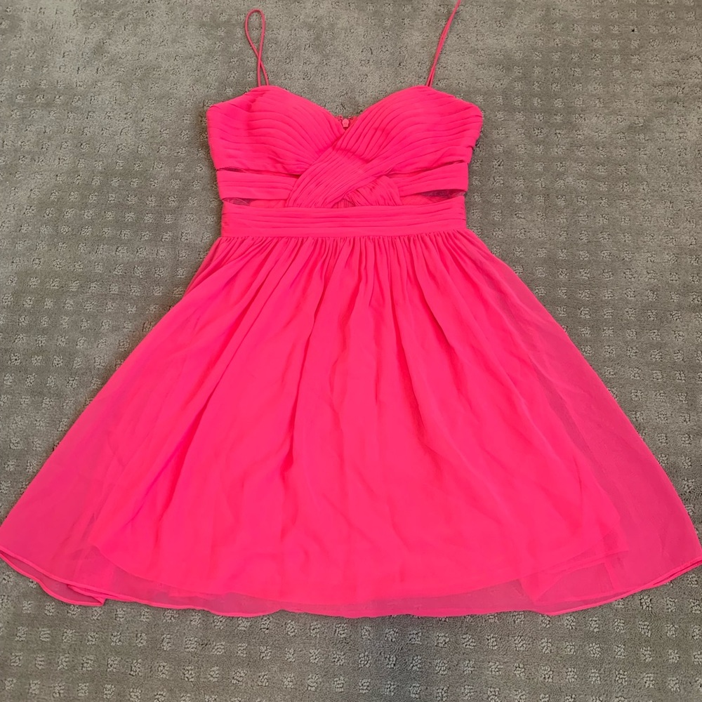 ADORABLE bright pink dress for any occasion!